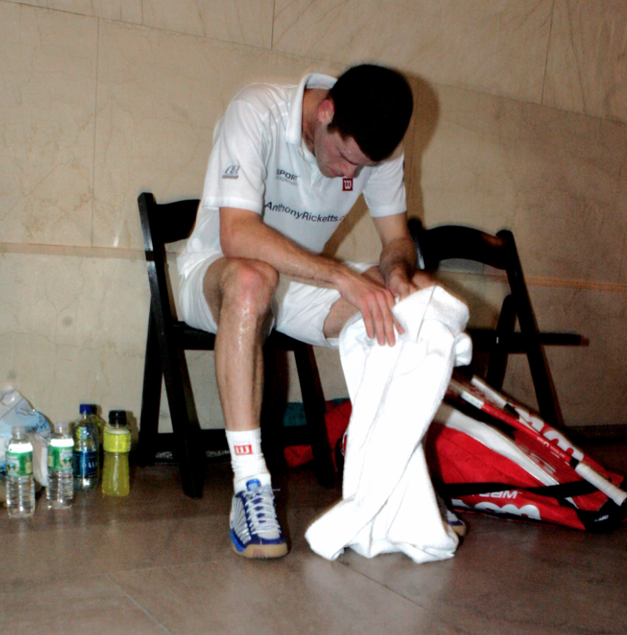 Despite his efforts, a return trip to the final was bittersweet for Ricketts, as a troublesome elbow forced him to retire. 