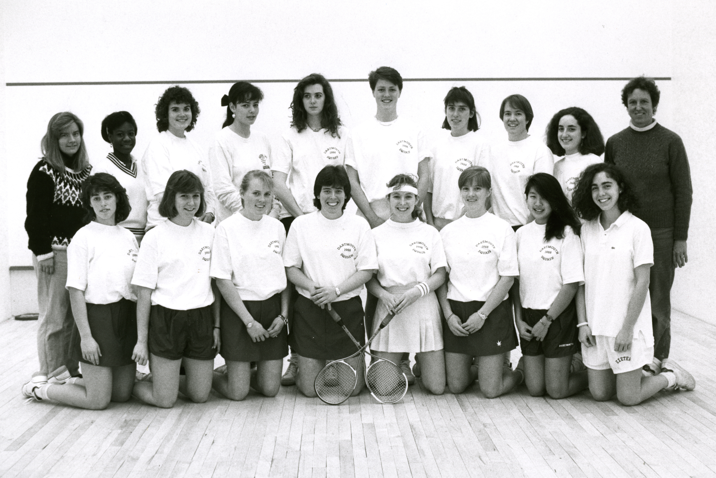 1987_88 Women's Squash Team