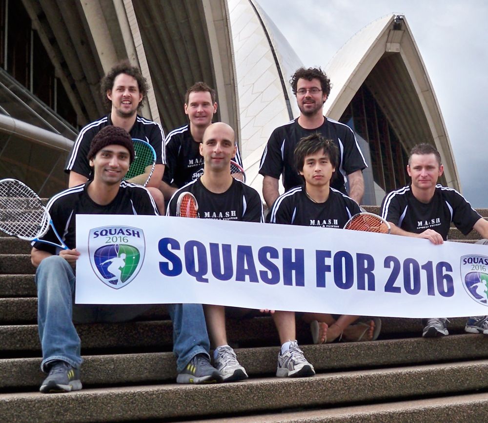Australia World Squash Day squash8s