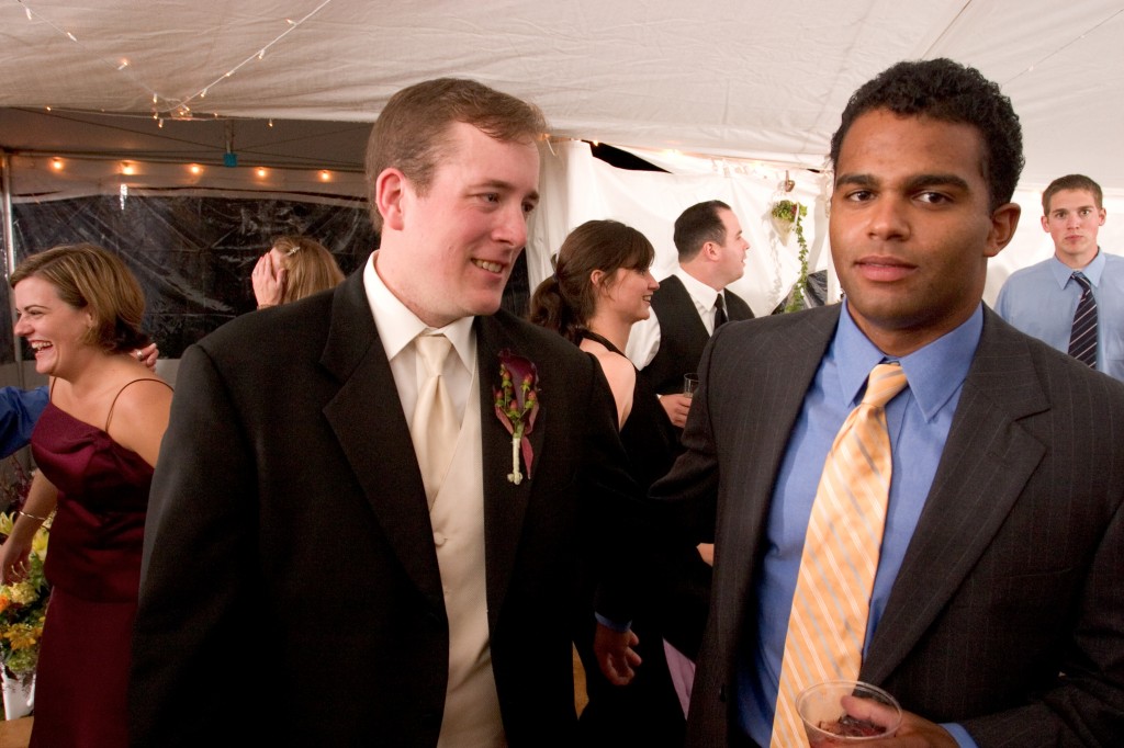 Moronta did a reading at Chris Smith’s wedding in 2004. 