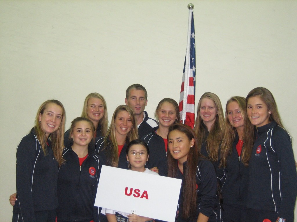 The American team, with Head Coach Jack Wyant, is raring to go after the Opening Ceremonies.