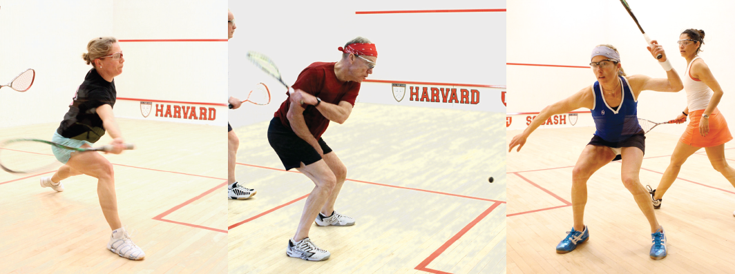 Winners at the 2010 U.S. Masters Championships included: (left) Diana Dowling, Women's 45+; (center) Ed Burlingame, Men's 75+; and (right) Juliana Lilien, Women's 35+.