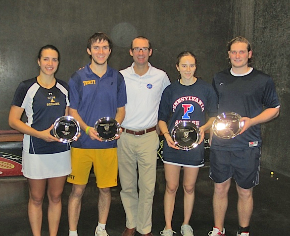 In the Mixed (L-R), Pam Hathway and Reinhold Hergeth came up just short in a five-game final against Colleen Fehm and McGuinness.