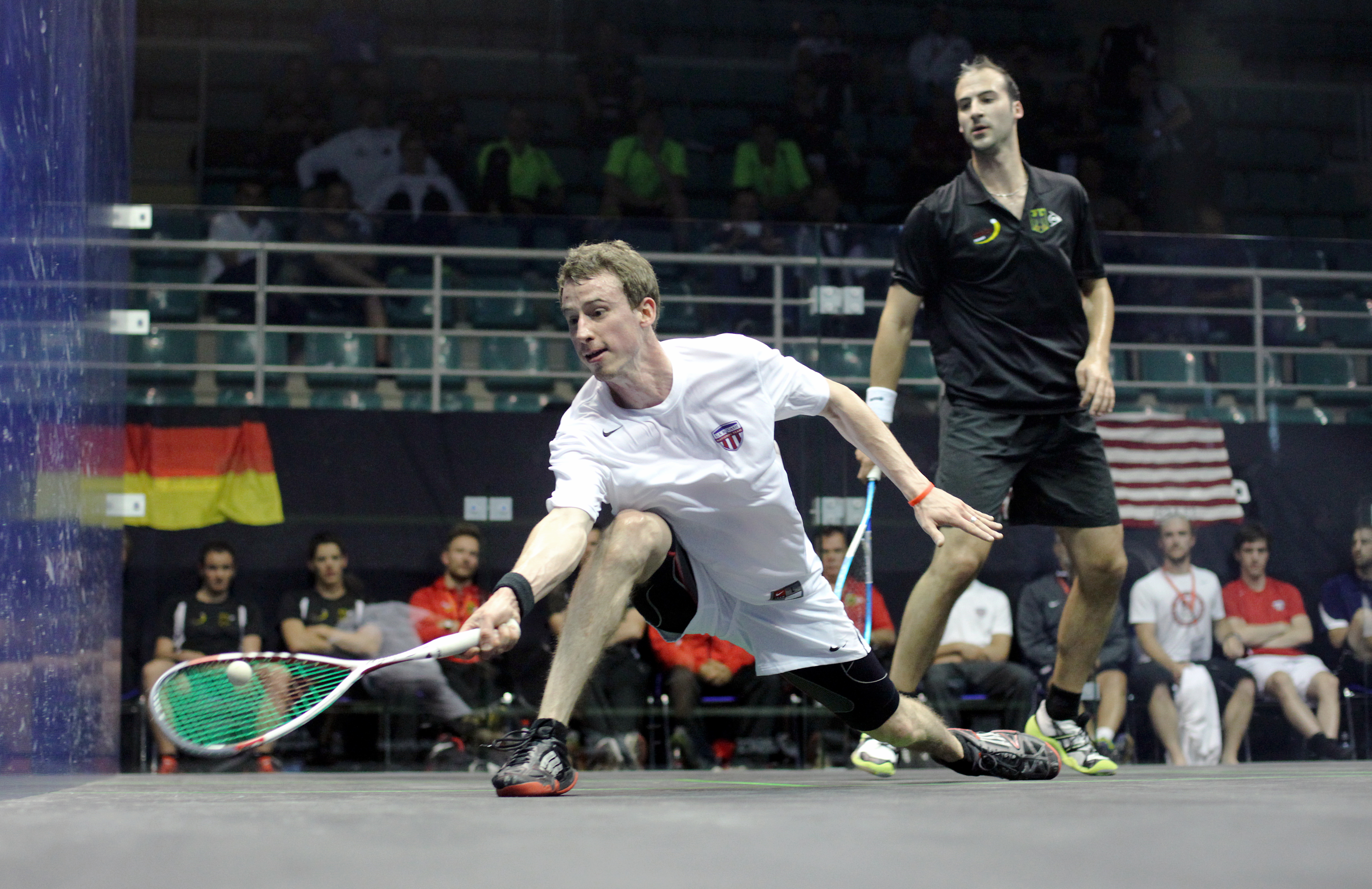 Gordon nearly pulled off a major upset against Germany when he took Simon Rosner to four extremely tight games.