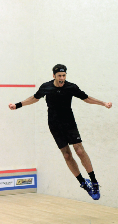 Marwan El Shorbagy, the reigning World Junior Champion, secured his highest ranked scalp to date when he shocked 11th-seeded Daryl Selby, 14-12 in the fifth of their second round encounter. Shorbagy jumped out to a two-game lead only to face match ball against his in the fifth. His joy was shortlived, however, when James Willstrop shut him down in 30 minutes in the third round. 