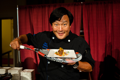 Chef Ming Tsai served up a unique variety of squash.