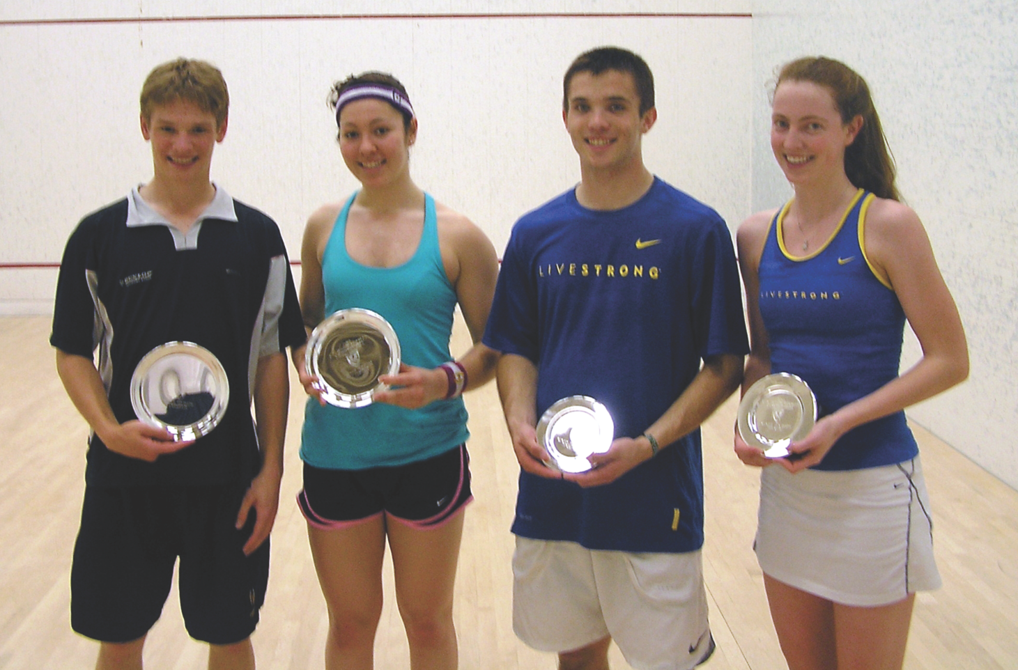 In the U19 Mixed doubles, Andrew McGuinness and Amanda Sobhy beat James Kacergis and Alexandra Sawin in a three-game final. 
