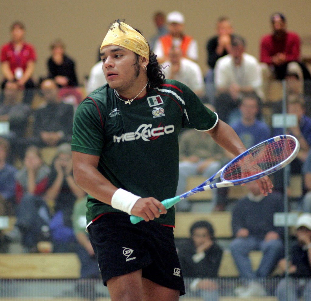 Mexico’s Eric Galvez became the first “non-Canadian” to win the Men’s Individual Gold Medal when he beat American Julian Illingworth in the final. Galvez and Illingworth each contributed to Canada’s demise when Galvez put out Shawn Delierre and Illingworth dispatched of Shahier Razik.