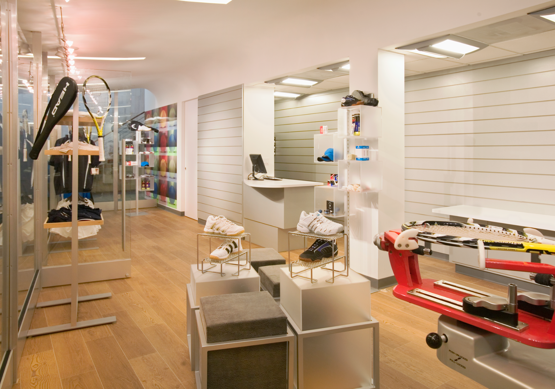  The Pro Shop is not only spacious but could be found on Rodeo Drive in Beverly Hills (at least it looks like it).
