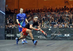 Mohamed Elshorbagy and Raneem El Welily both suffered demoralizing defeats in the Men's and Women's World Championships a month earlier, and both cast aside those demons with their first wins in Grand Central 