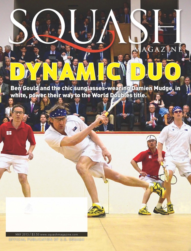 Mudge & Gould appeared on the May 2013 cover after their World Doubles victory. 